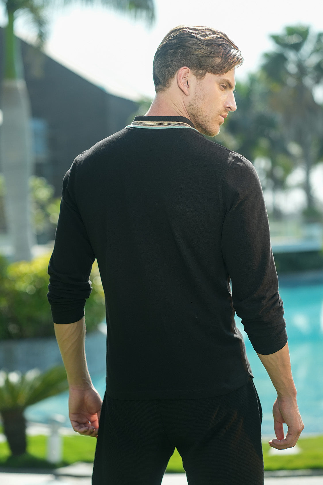 The Maldives Full Sleeved Polo