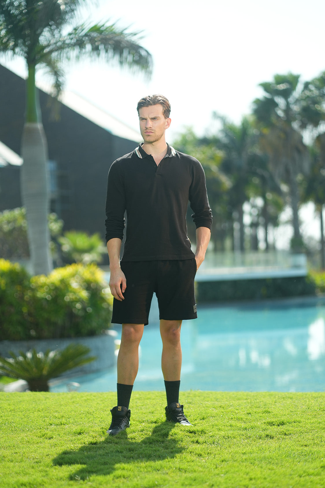 The Maldives Full Sleeved Polo